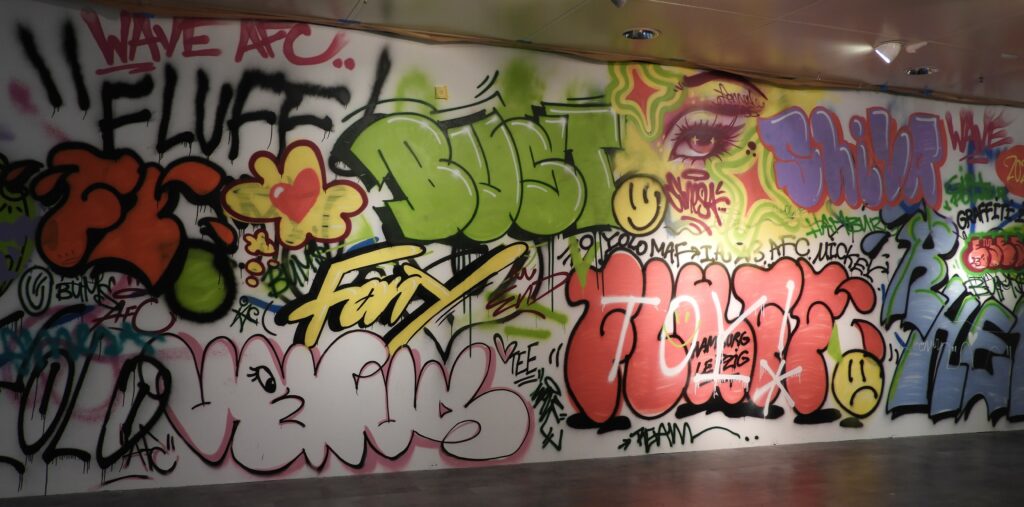 street art al centro culturale Jupiter